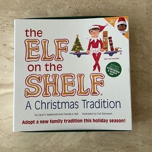 Elf on the shelf book and toy